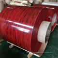 DX51D+Z Red Red Hot Rolling Material de compilación PPGL PPGI Color recubierto de acero GI Coil